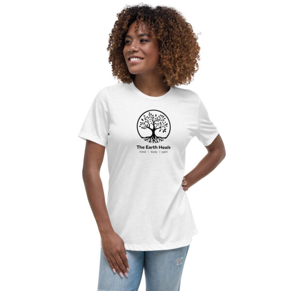 womens relaxed t shirt white front 64c844876612f