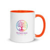 The Earth Heals Anniversary Mug with Color Inside - Image 3